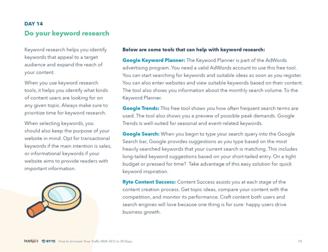 seo checklist for website redesign, do your keyword research